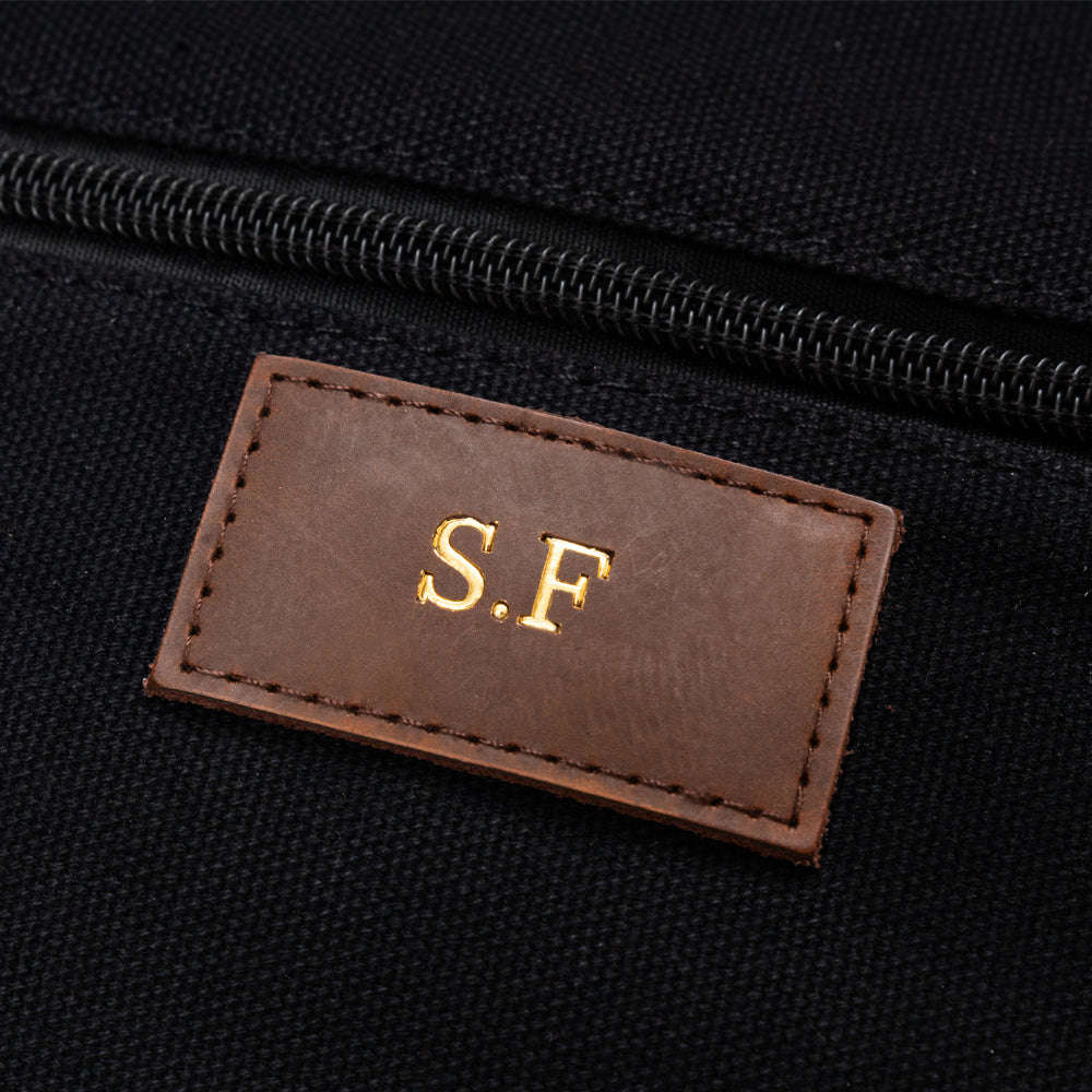 Personalised Premium Golf Shoe Bag (Black)