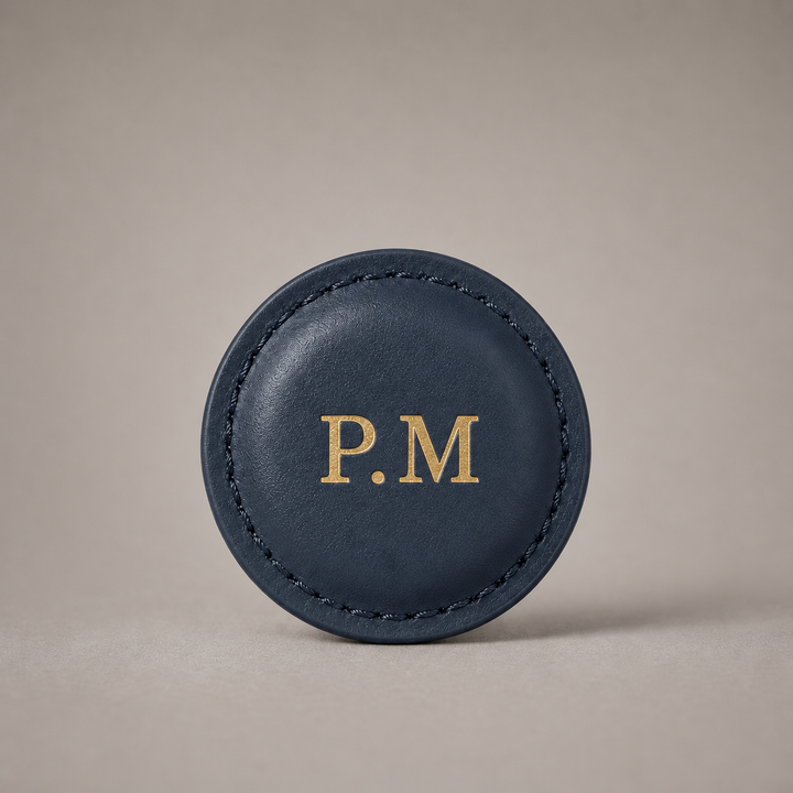 Personalised Golf Ball Marker (Navy)