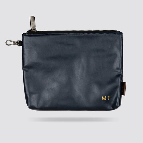 Personalised Premium Golf Pouch Bag (Navy)