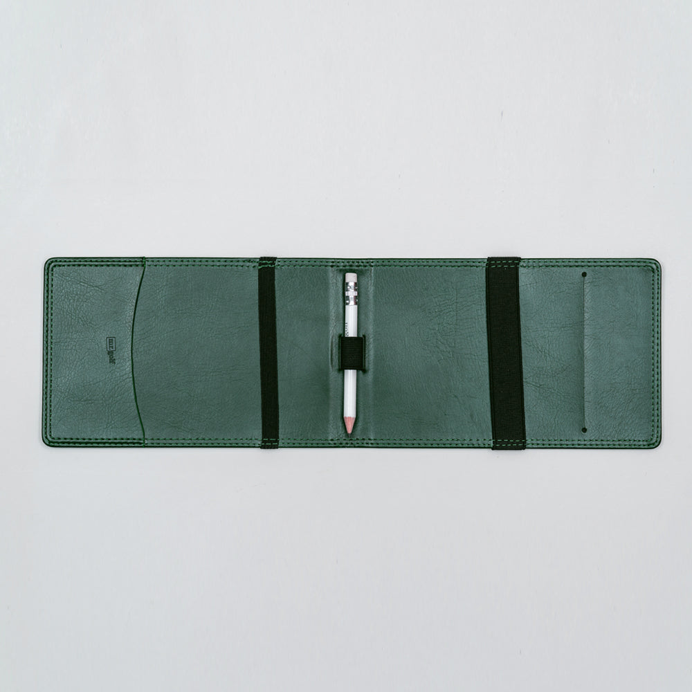 Personalised Premium Golf Scorecard Holder (Olive Green)