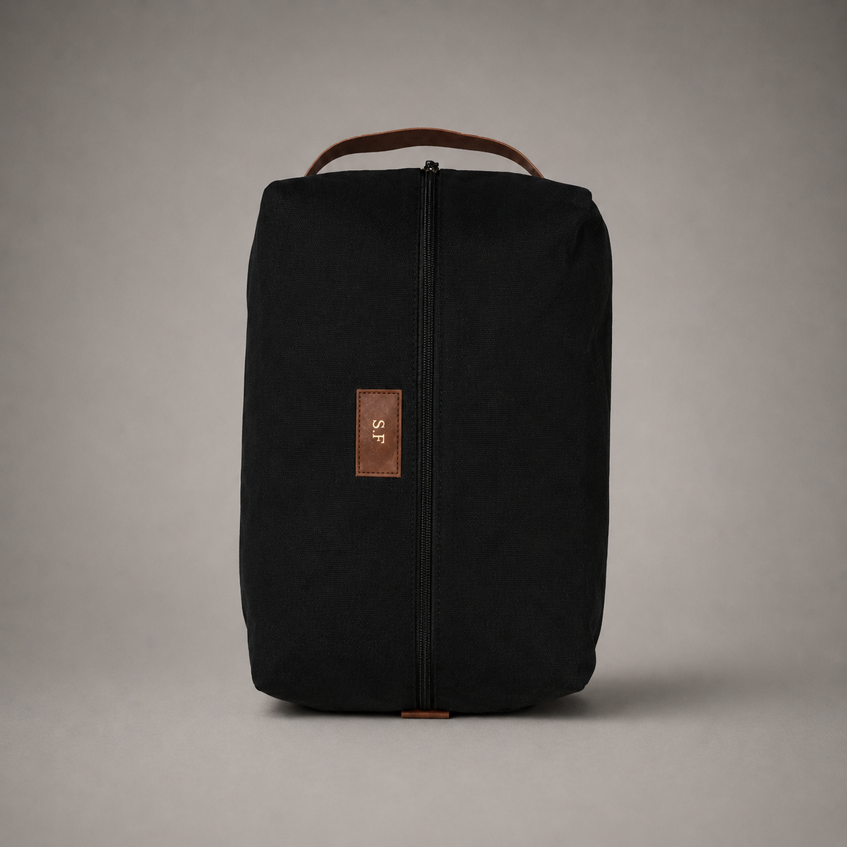 Personalised Golf Shoe Bag (Black)