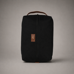 Personalised Golf Shoe Bag (Black)