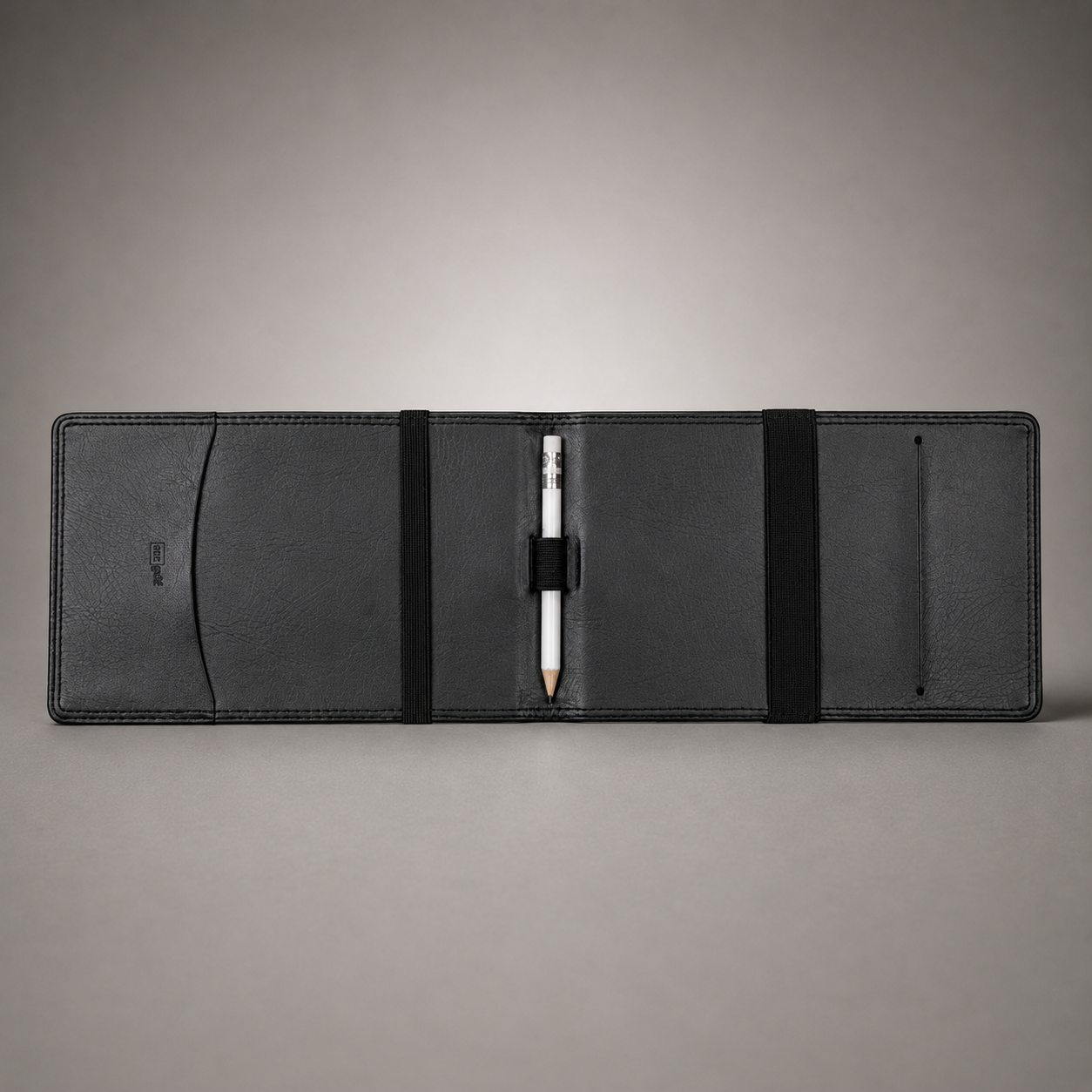 Personalised Golf Scorecard Holder (Black)