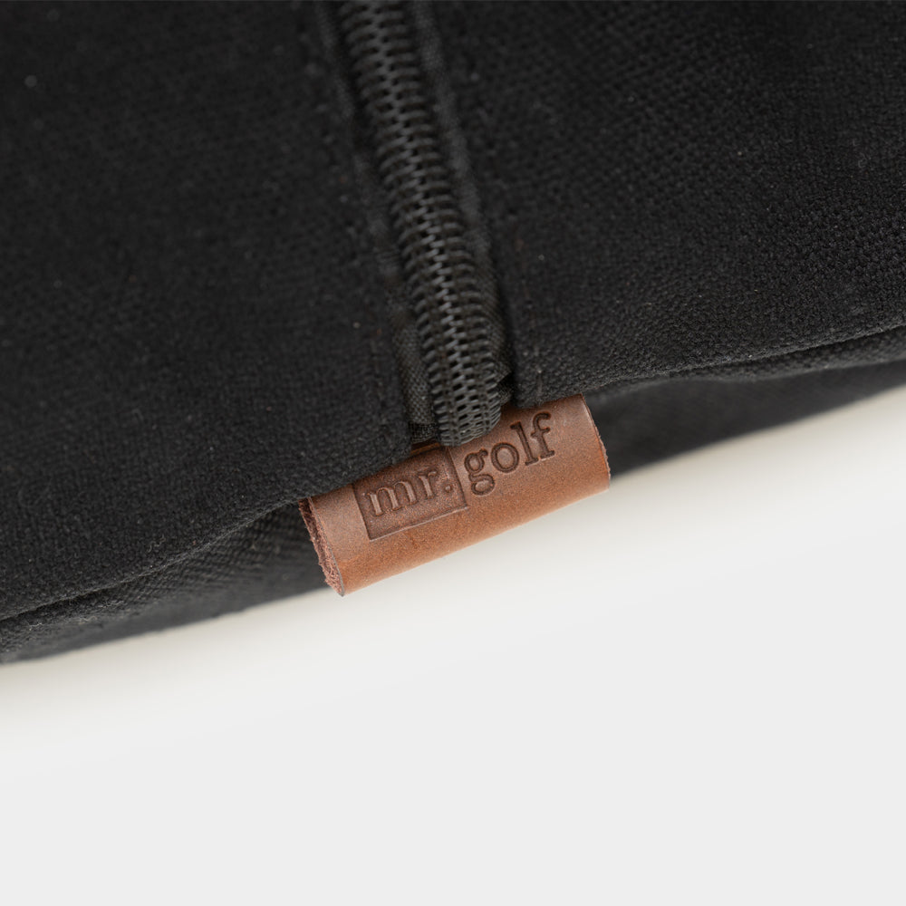Personalised Golf Shoe Bag (Black)