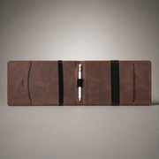 Personalised Golf Scorecard Holder (Brown)