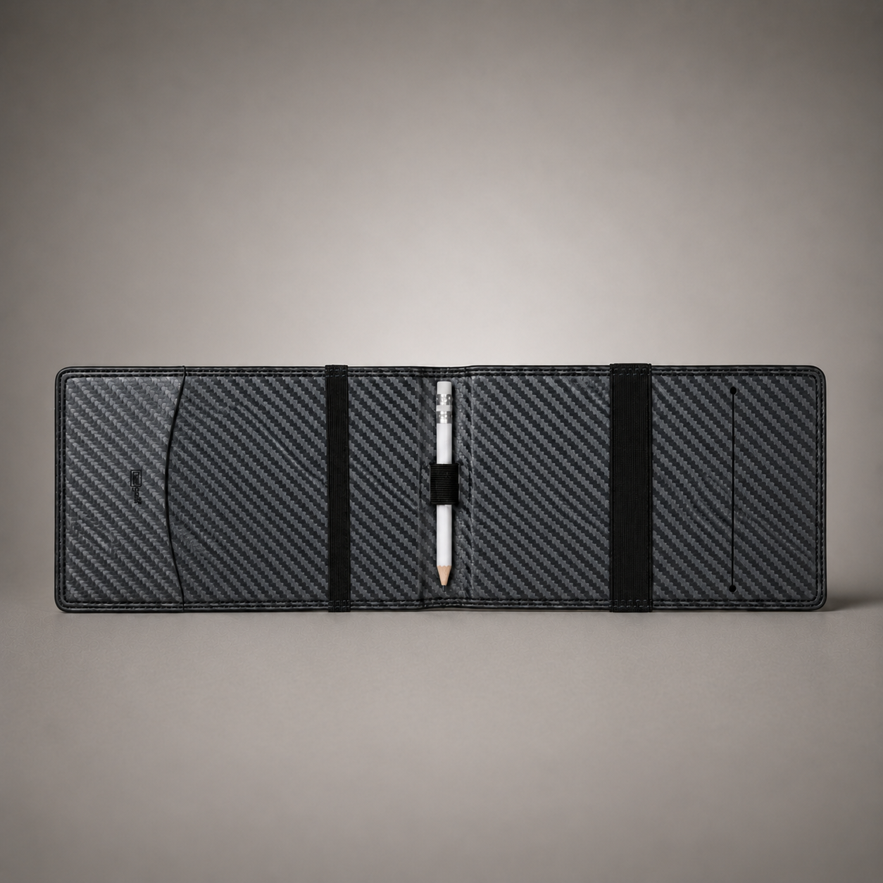 Personalised Golf Scorecard Holder (Carbon Fibre)