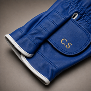 Personalised Premium Cabretta Leather Golf Glove (MENS) - Royal Blue