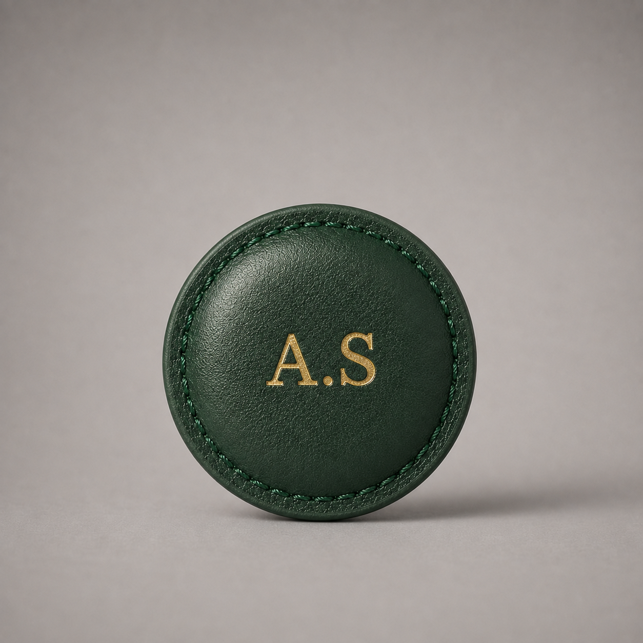 Personalised Golf Ball Marker (Forest Green)