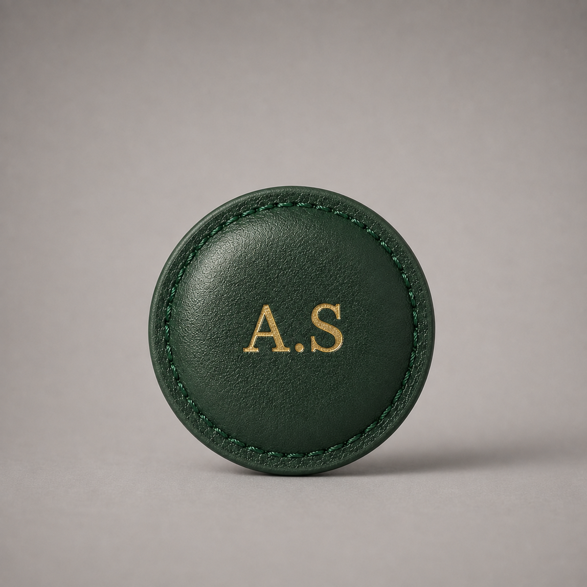 Personalised Golf Ball Marker (Forest Green)