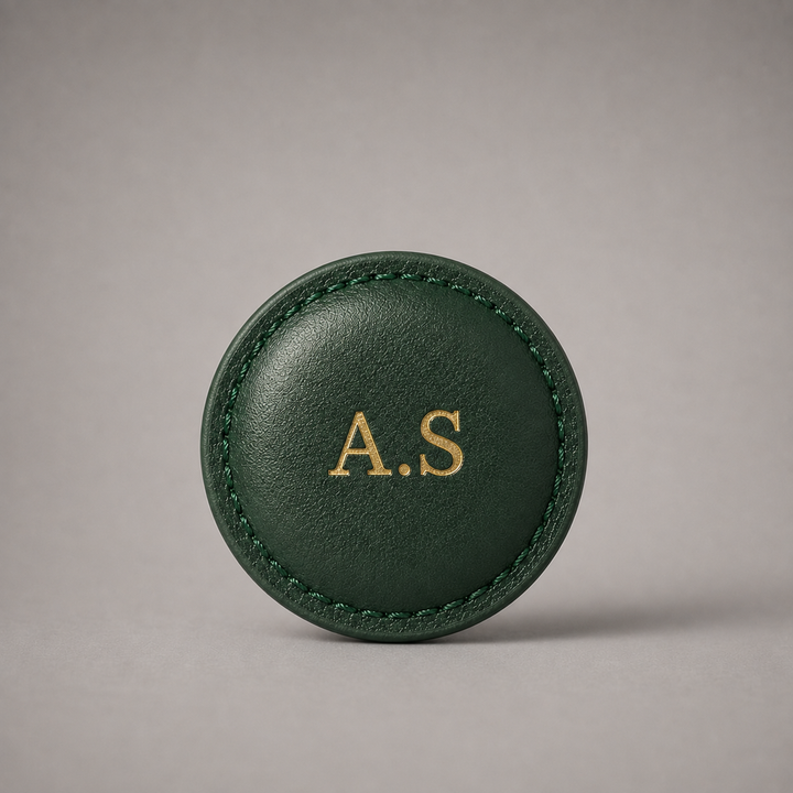 Personalised Golf Ball Marker (Forest Green)