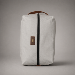 Personalised Golf Shoe Bag (Grey)