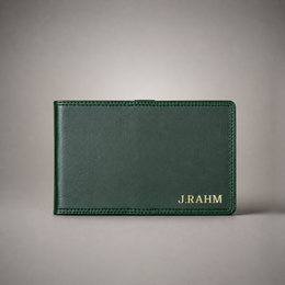Personalised Golf Scorecard Holder (Olive Green)