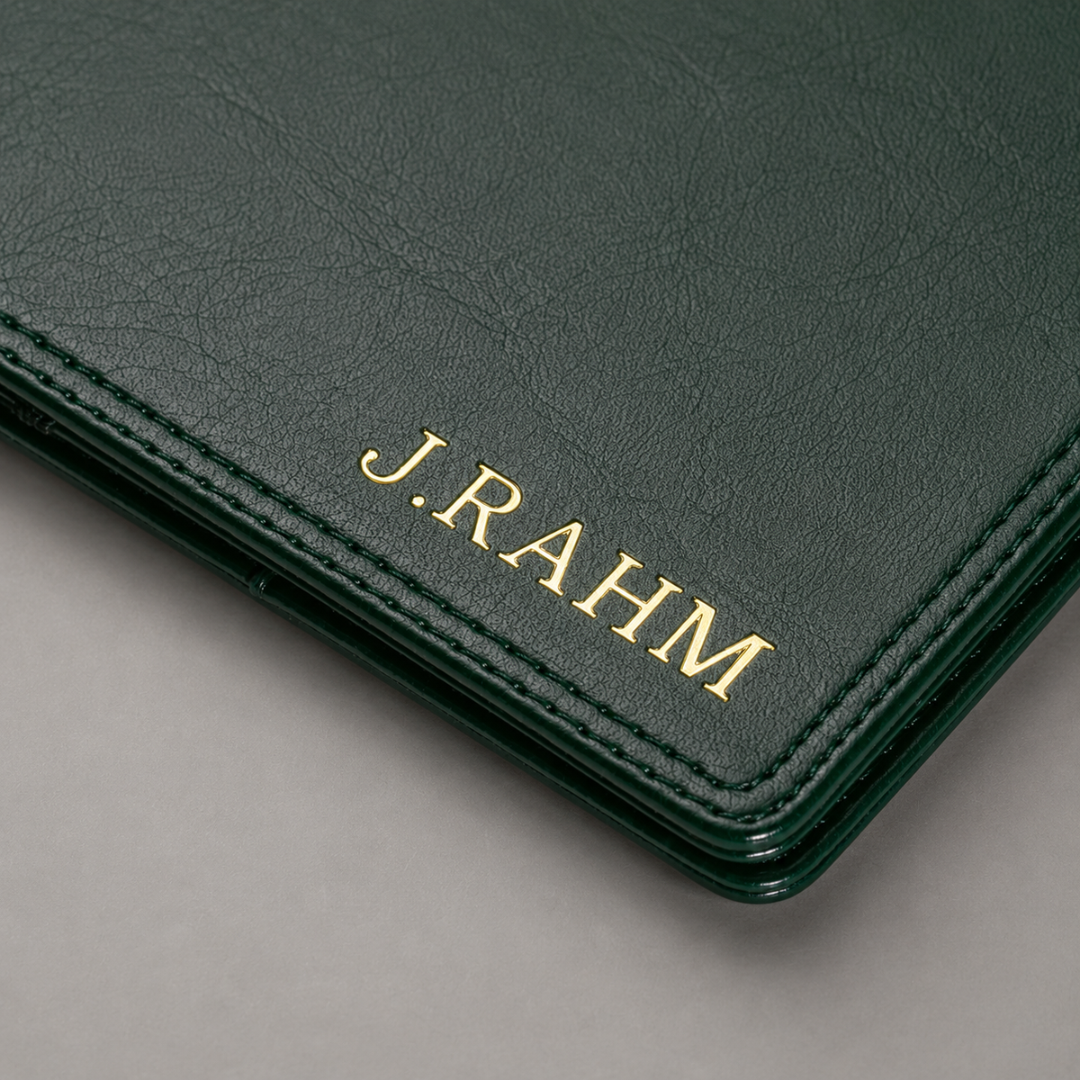 Personalised Golf Scorecard Holder (Olive Green)