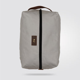 Personalised Golf Shoe Bag (Grey)