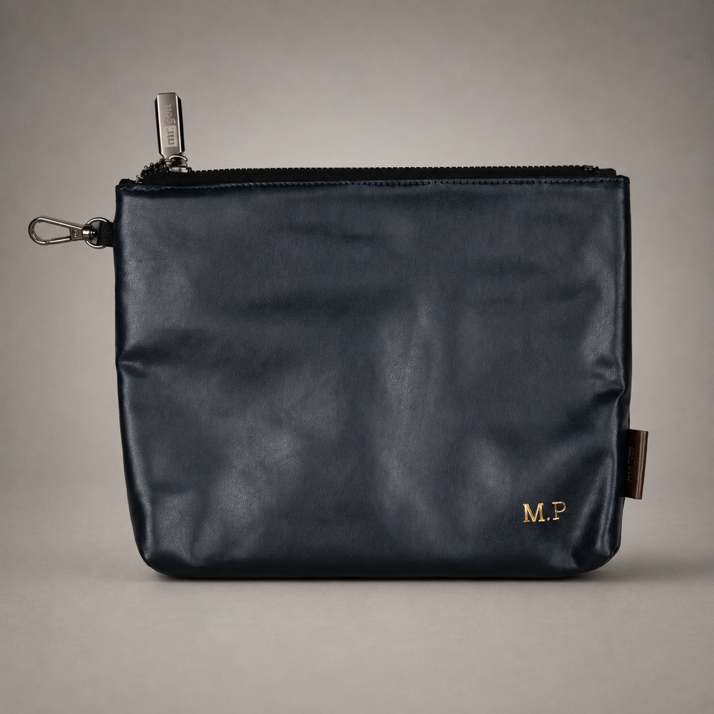 Personalised Golf Pouch Bag (Navy)