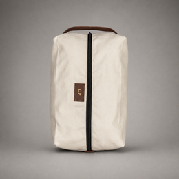 Personalised Golf Shoe Bag (Ivory)