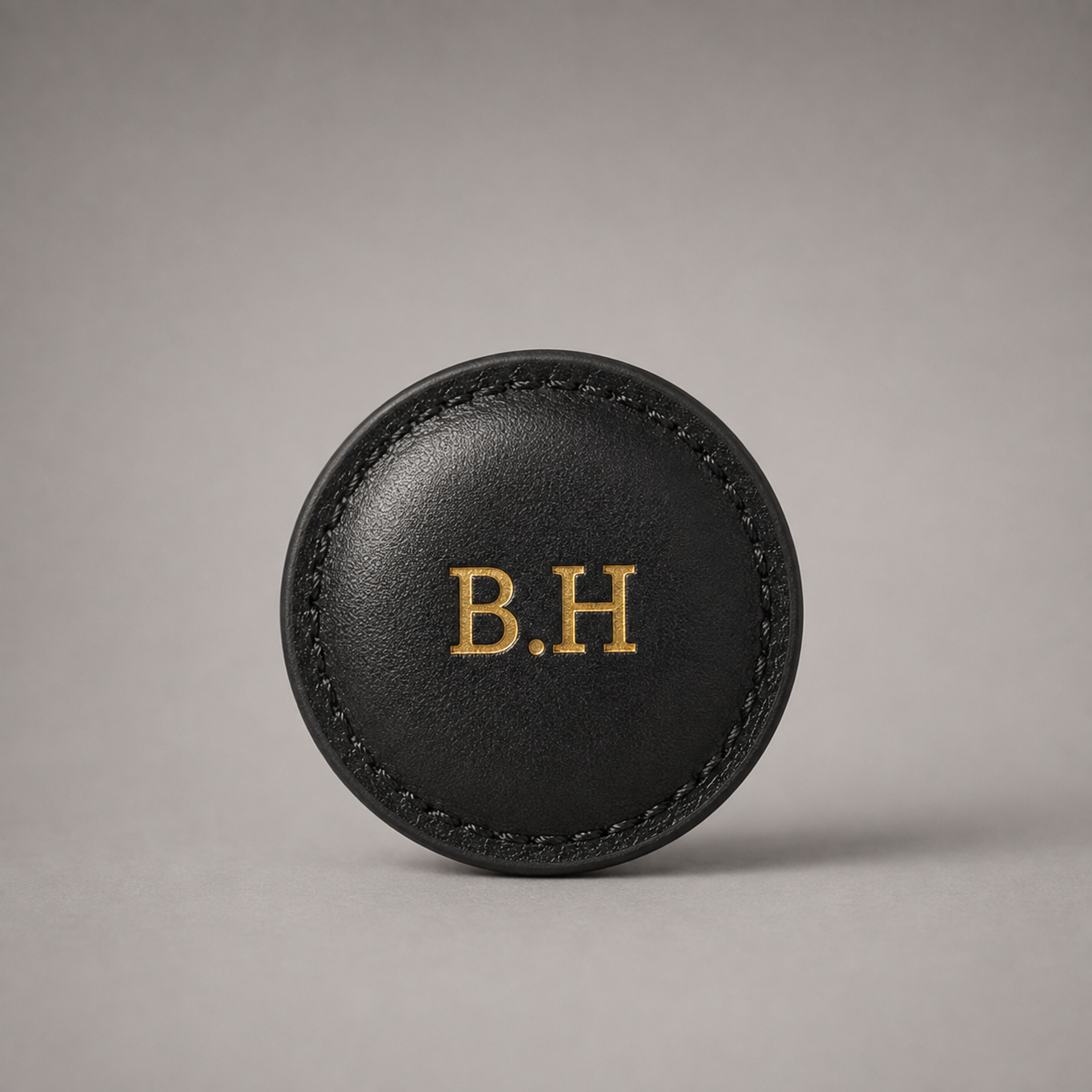Personalised Golf Ball Marker (Jet Black)