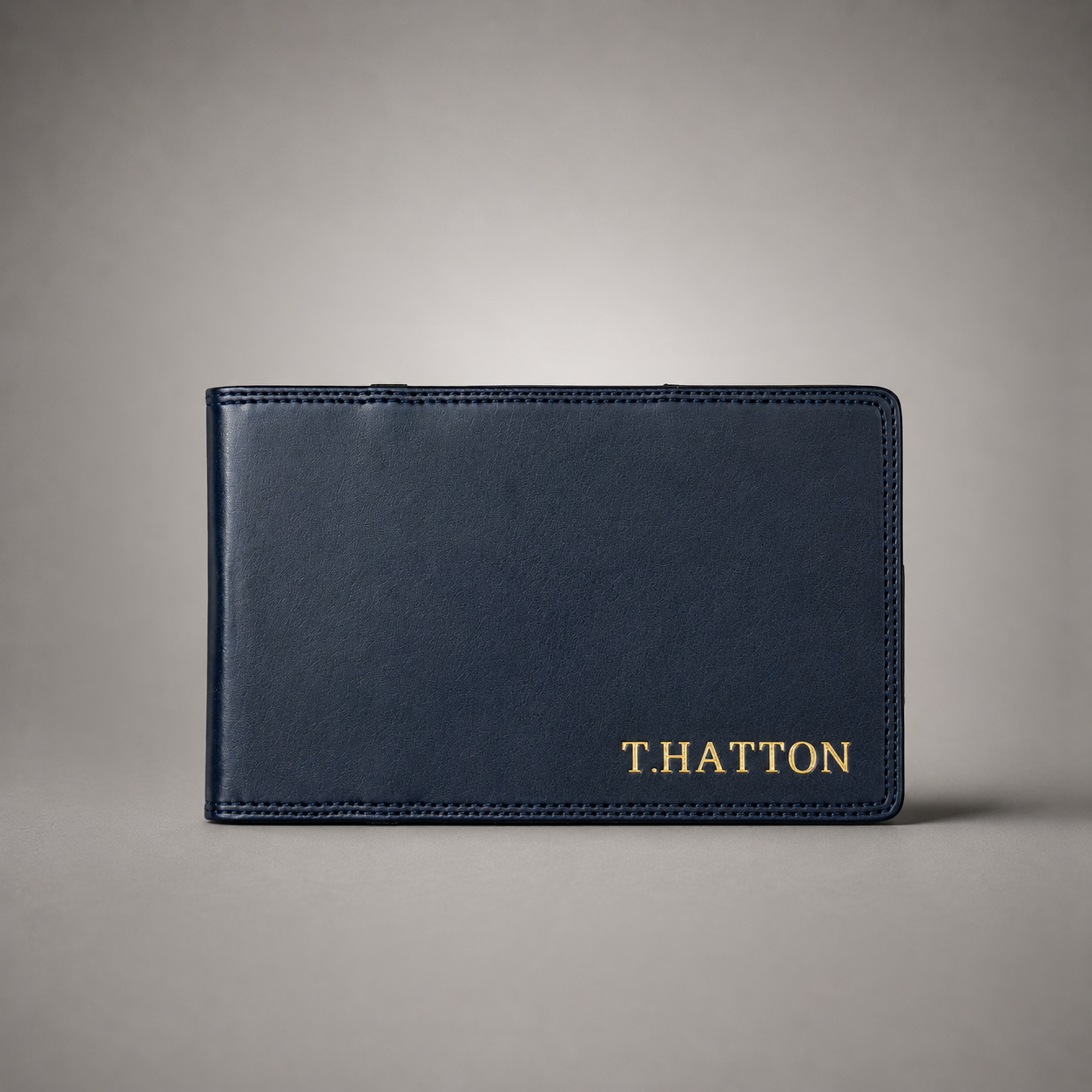 Personalised Golf Scorecard Holder (Navy)