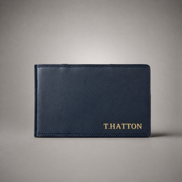 Personalised Golf Scorecard Holder (Navy)