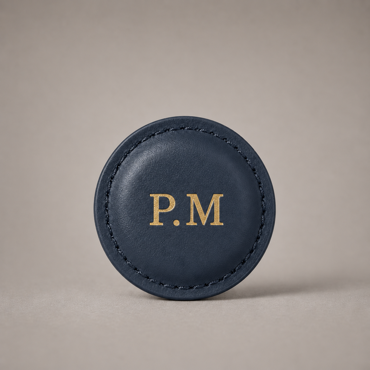 Personalised Golf Ball Marker (Navy)