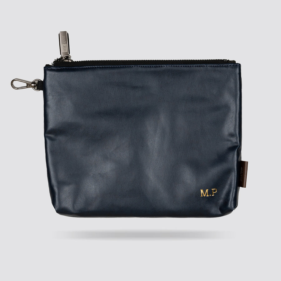 Personalised Golf Pouch Bag (Navy)