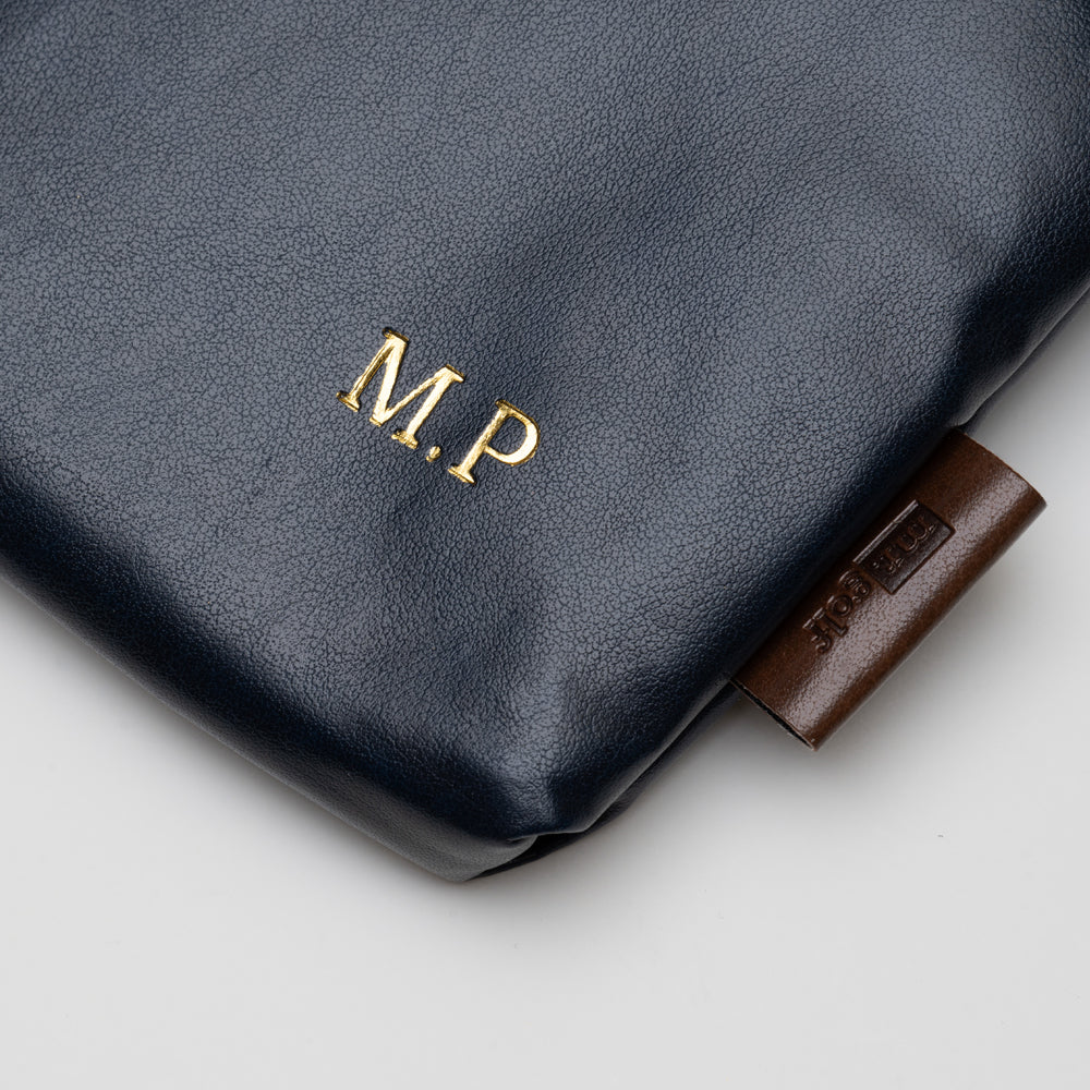 Personalised Golf Pouch Bag (Navy)