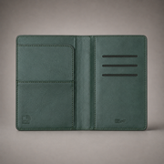 Personalised Passport Holder and Luggage Tag (Olive Green)