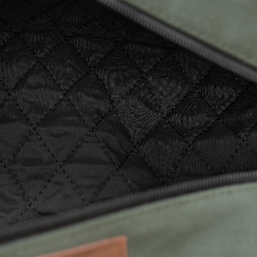 Personalised Golf Shoe Bag (Olive Green)