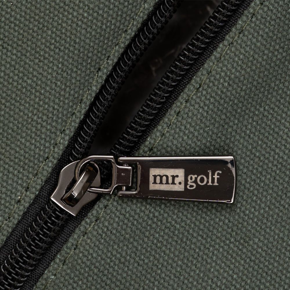 Personalised Golf Shoe Bag (Olive Green)