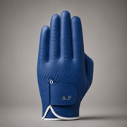 Personalised Premium Cabretta Leather Golf Glove (MENS) - Royal Blue