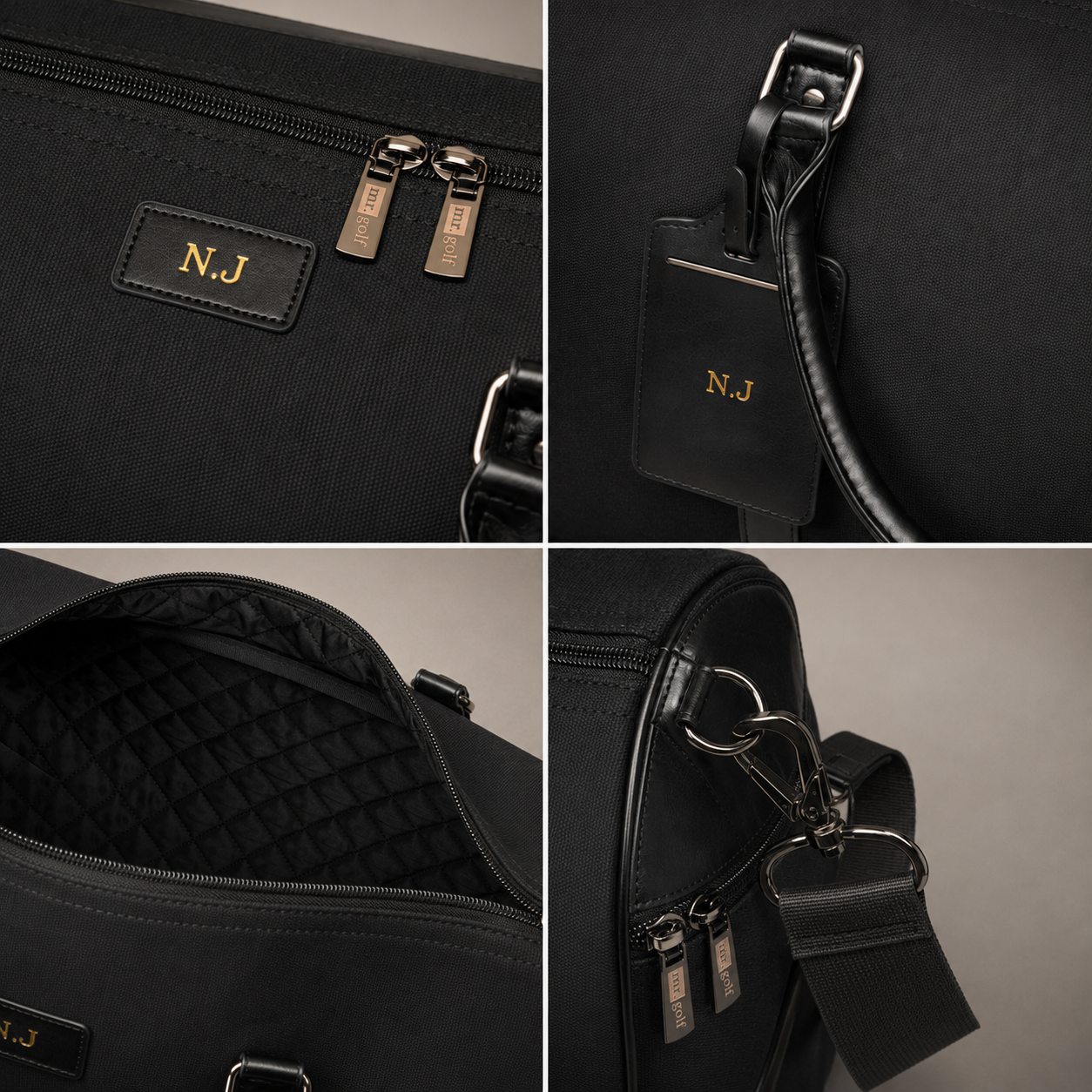 Personalised Premium Voyager Bag (Jet Black)