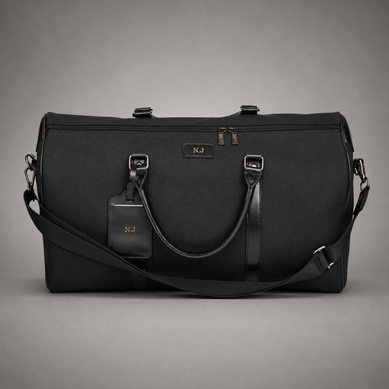 Personalised Premium Voyager Bag (Jet Black)