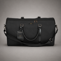 Personalised Premium Voyager Bag (Jet Black)
