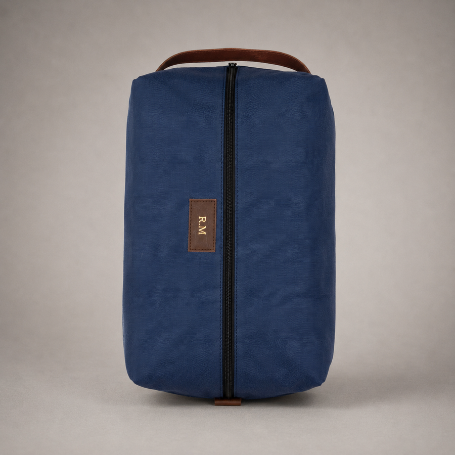 Personalised Golf Shoe Bag (Royal Blue)