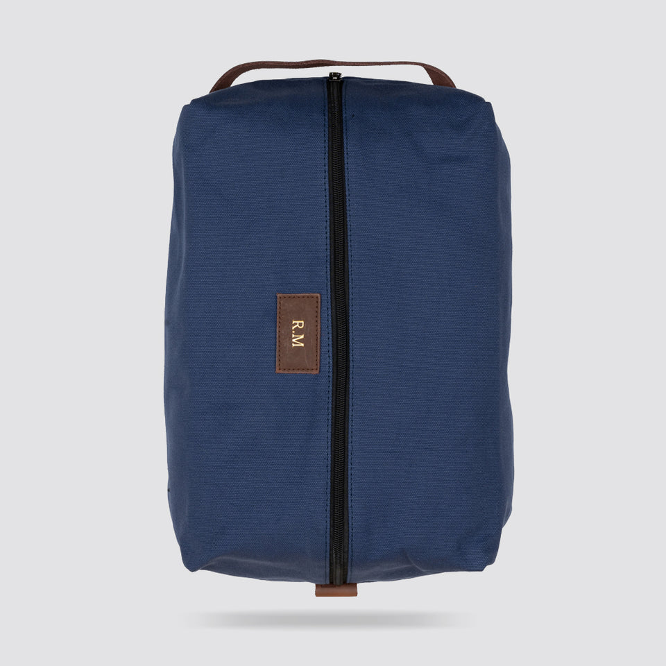 Personalised Golf Shoe Bag (Royal Blue)