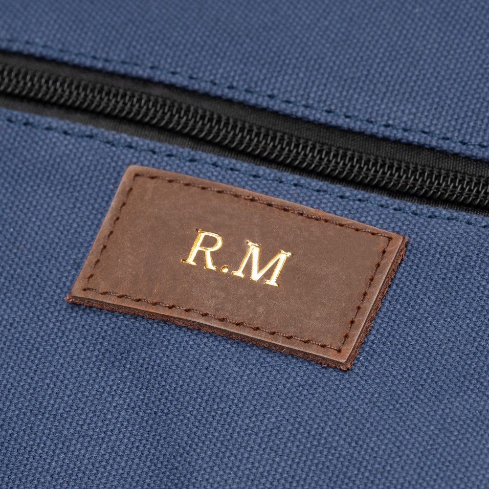 Personalised Golf Shoe Bag (Royal Blue)