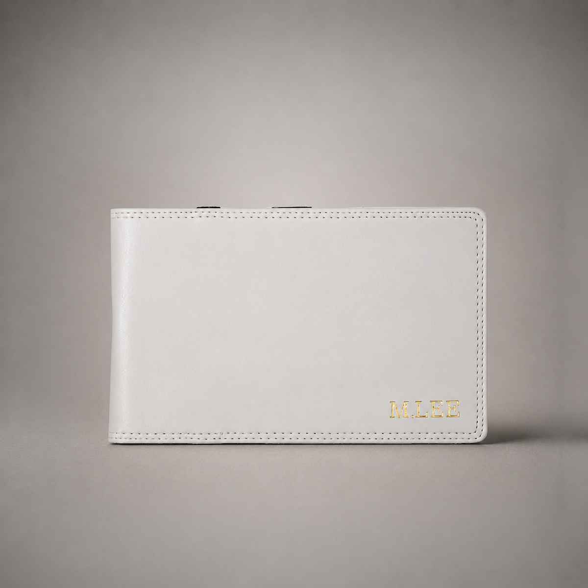 Personalised Golf Scorecard Holder (White)