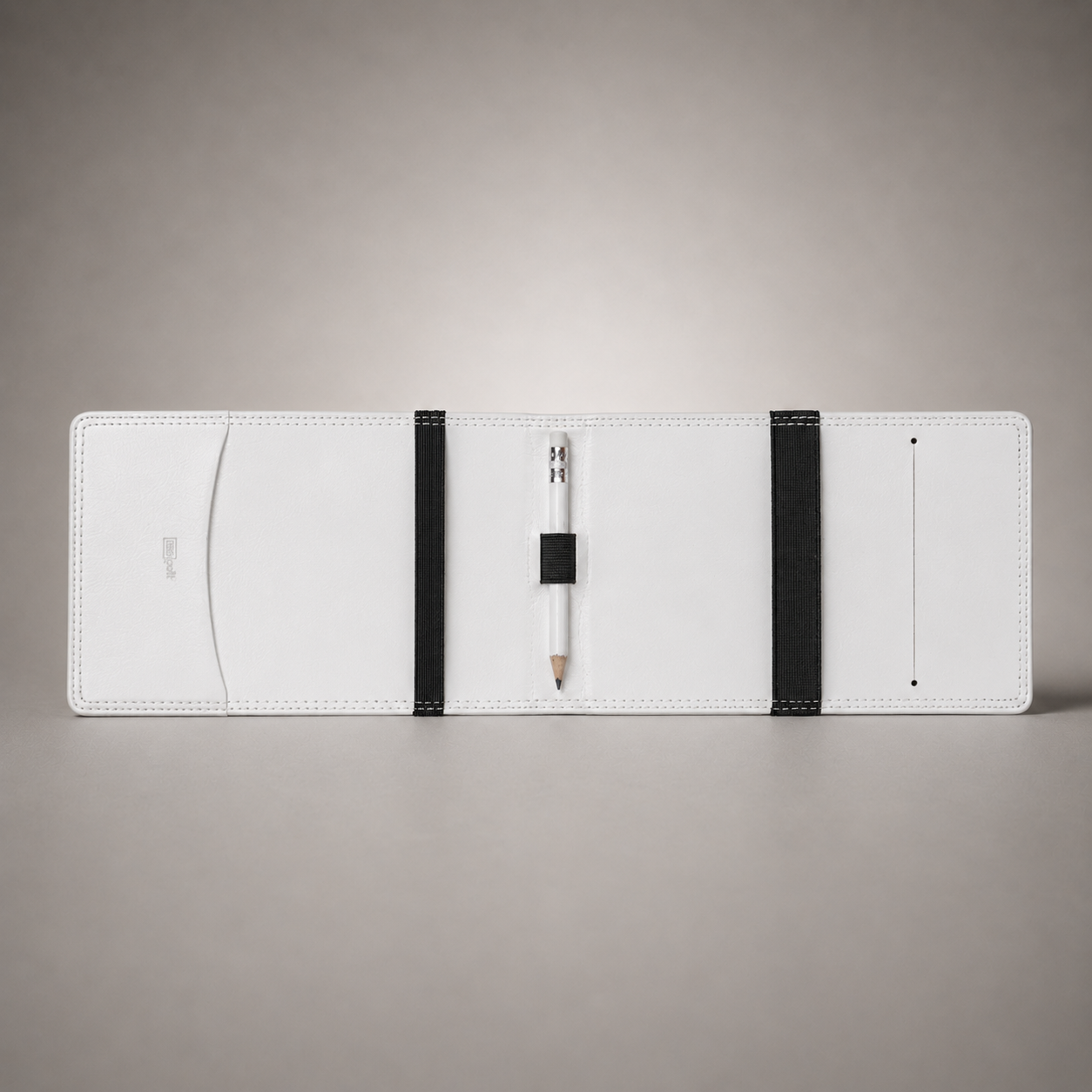 Personalised Golf Scorecard Holder (White)