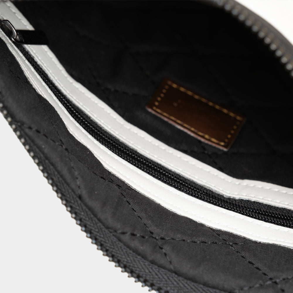 Personalised Golf Pouch Bag (White)