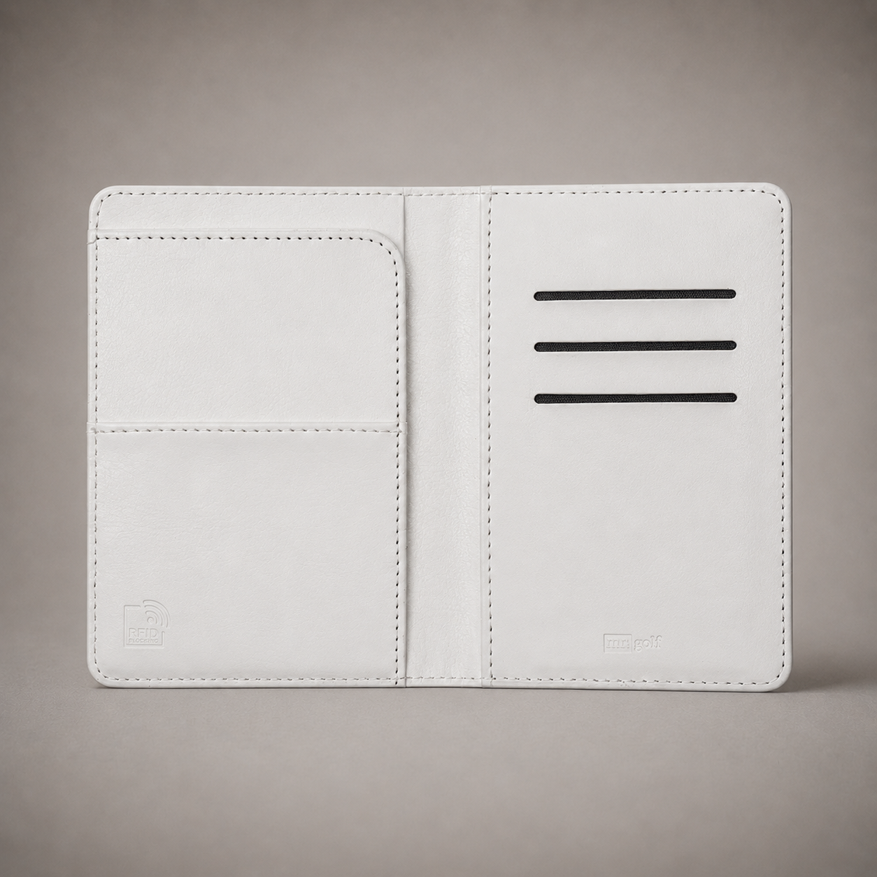 Personalised Passport Holder and Luggage Tag (White)