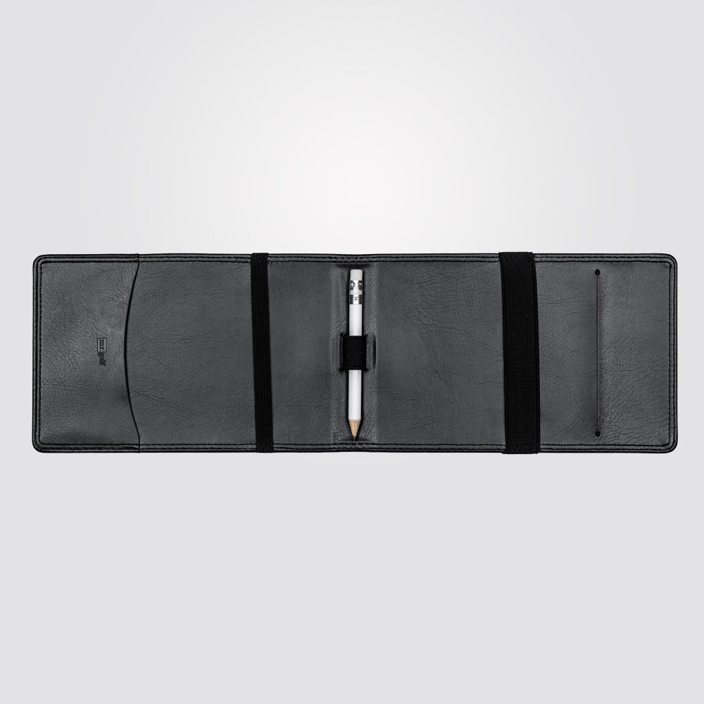 Personalised Premium Golf Scorecard Holder (Black)