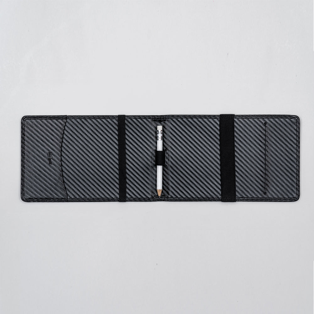 Personalised Golf Scorecard Holder (Carbon Fibre)