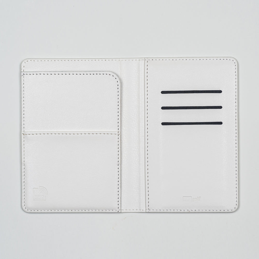 Personalised Passport Holder and Luggage Tag (White)