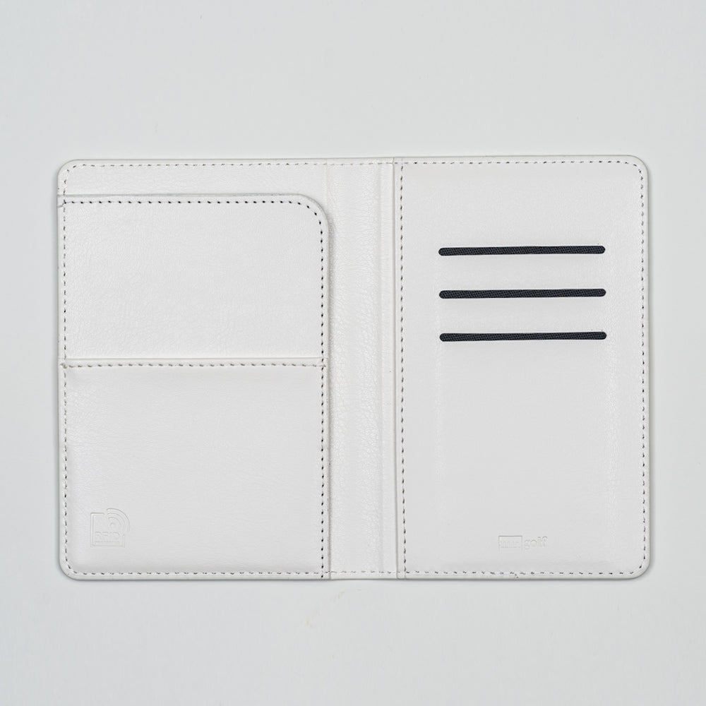 Personalised Premium Passport Holder and Luggage Tag (White)