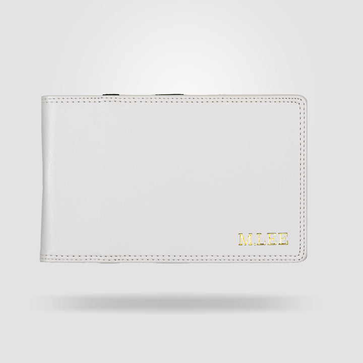 Personalised Golf Scorecard Holder (White)